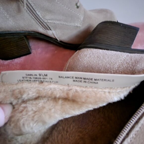 Pure Sole Darlin Suede Boots - Picture 5 of 5